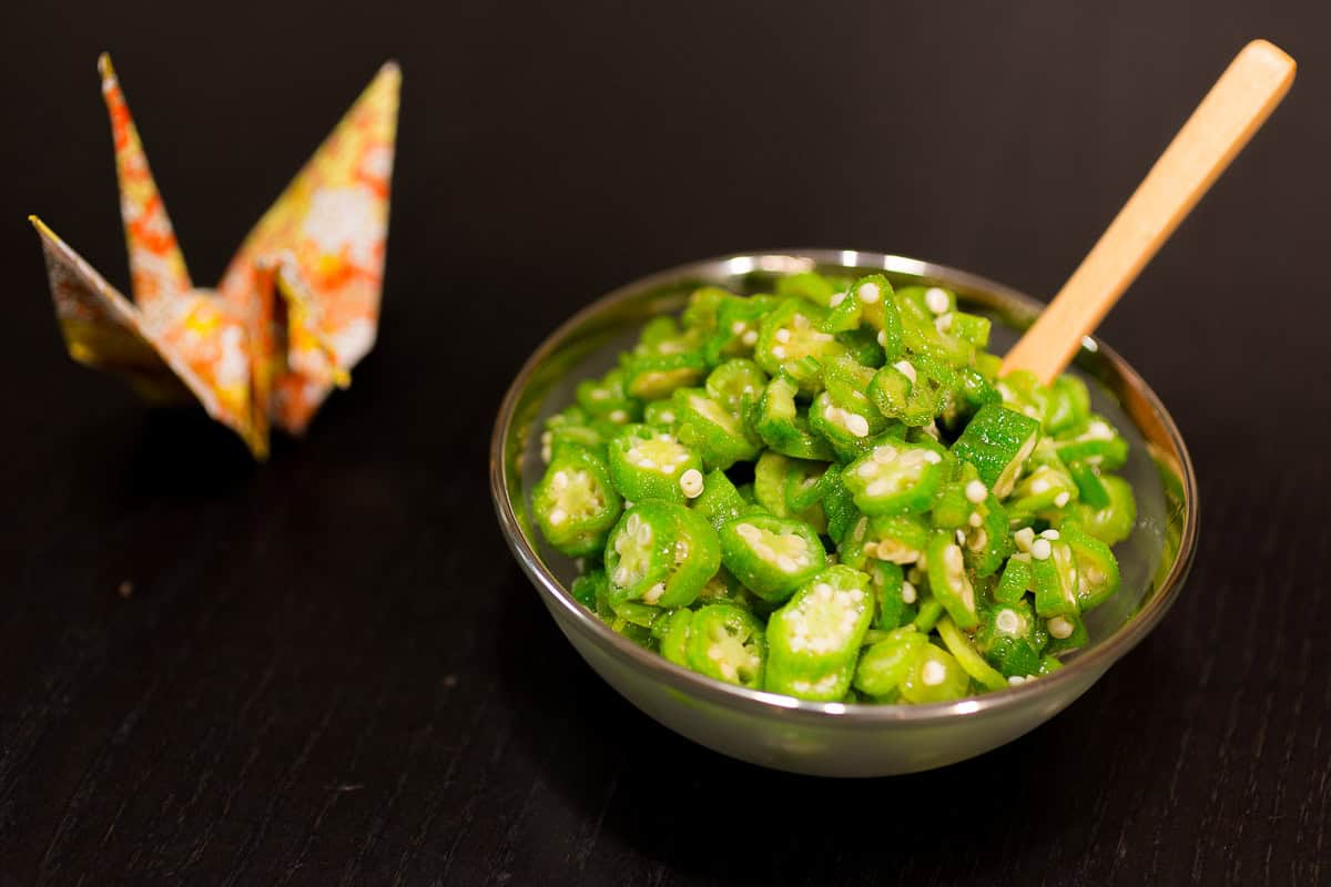 Okra Ponzu