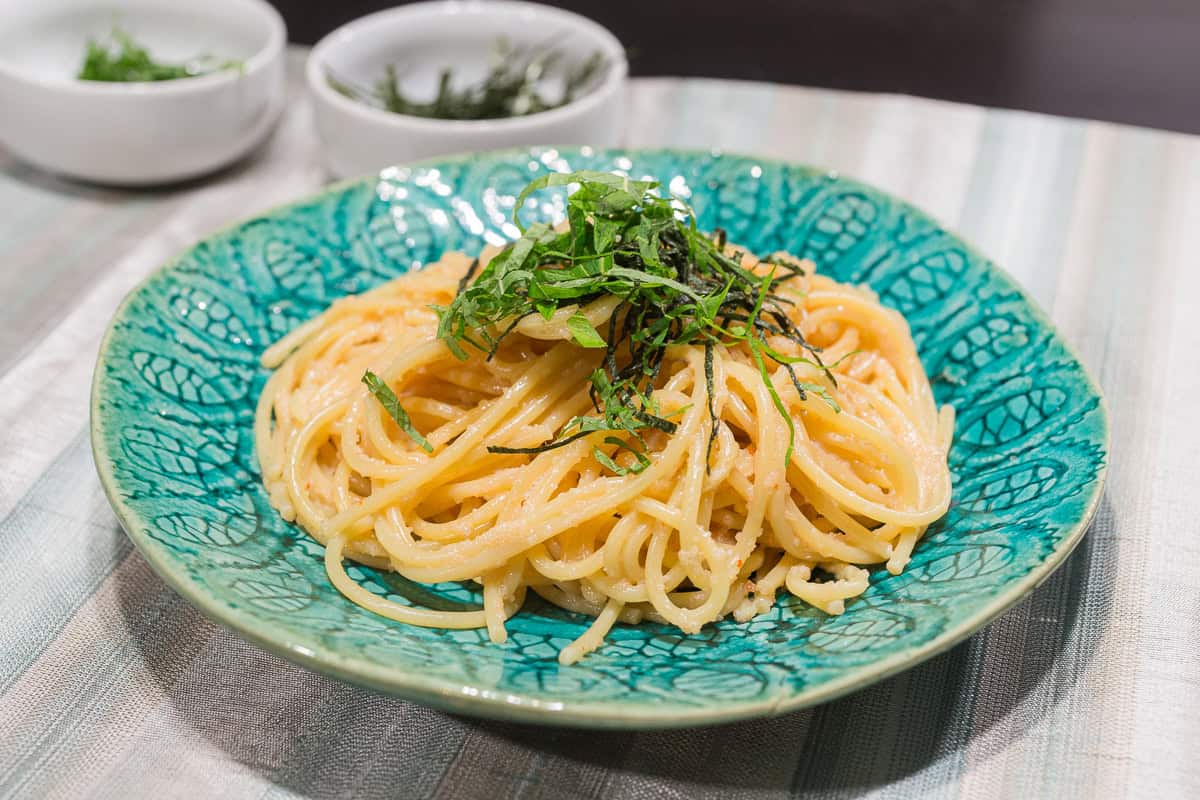 Spicy Mentaiko Pasta