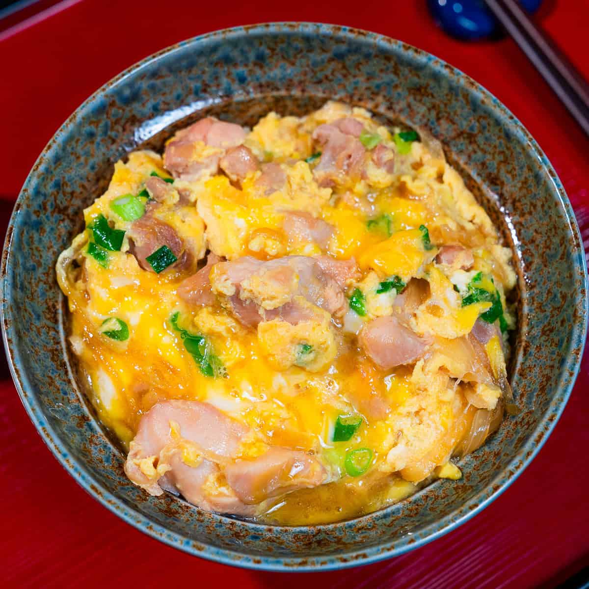 Oyakodon Chicken and Egg Rice Bowl