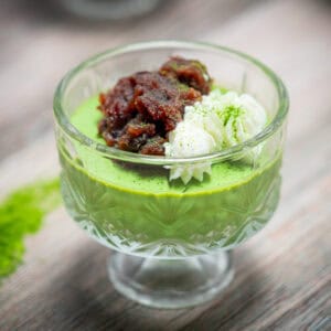 Matcha Tofu Pudding