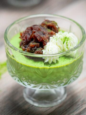 Matcha Tofu Pudding