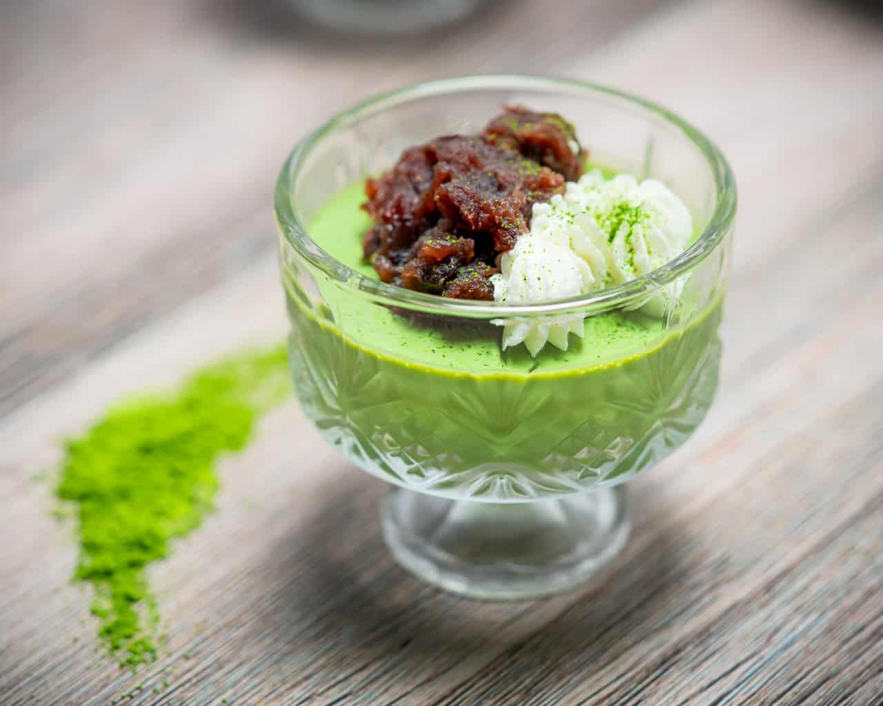 Matcha Tofu Pudding Recipe