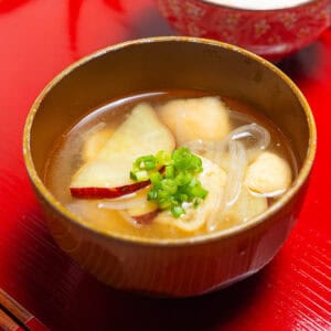 Sweet Potato and Onion Miso Soup